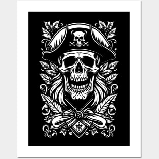 Pirate Skull Posters and Art